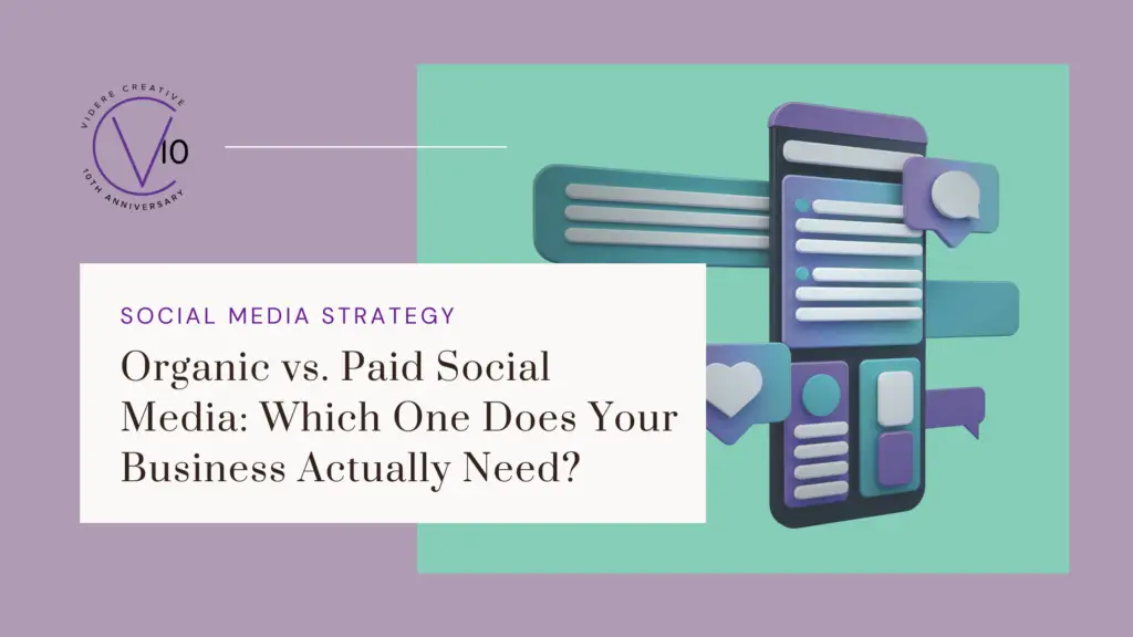 Organic vs. Paid Social Media: Which One Does Your Business Actually Need?